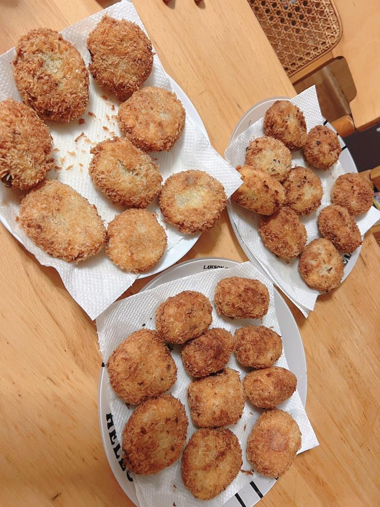 コロッケ大量生産