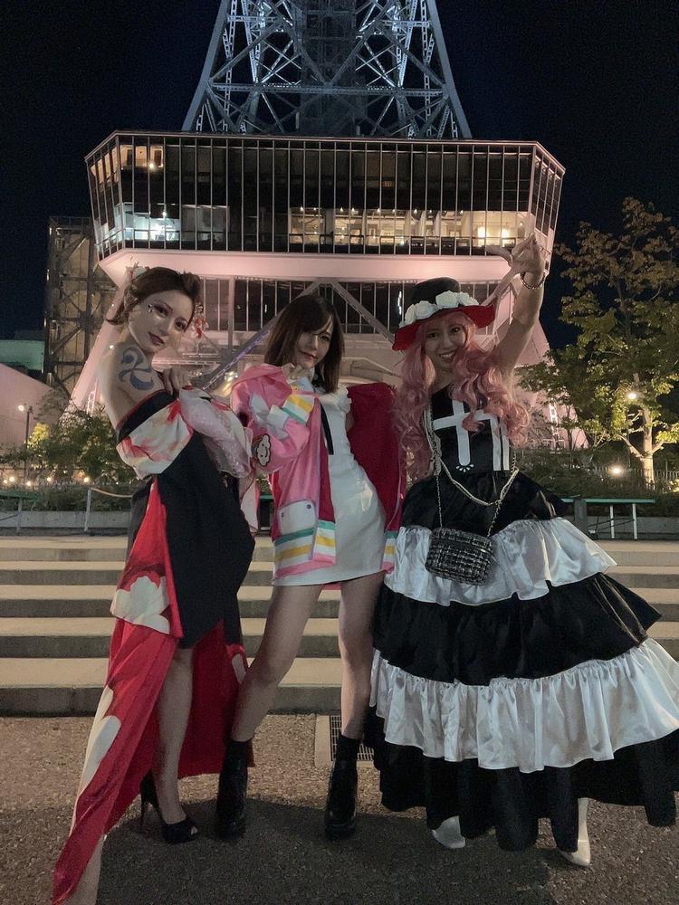 みんなでコスプレ