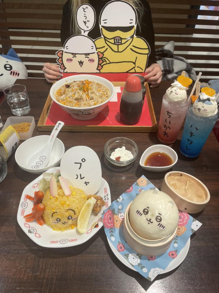 ちいかわ飯店ฅ( ̳> ·̫ < ̳ฅ)