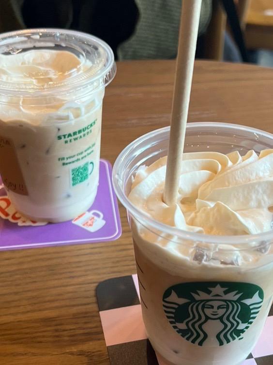 スタバ💚💚
