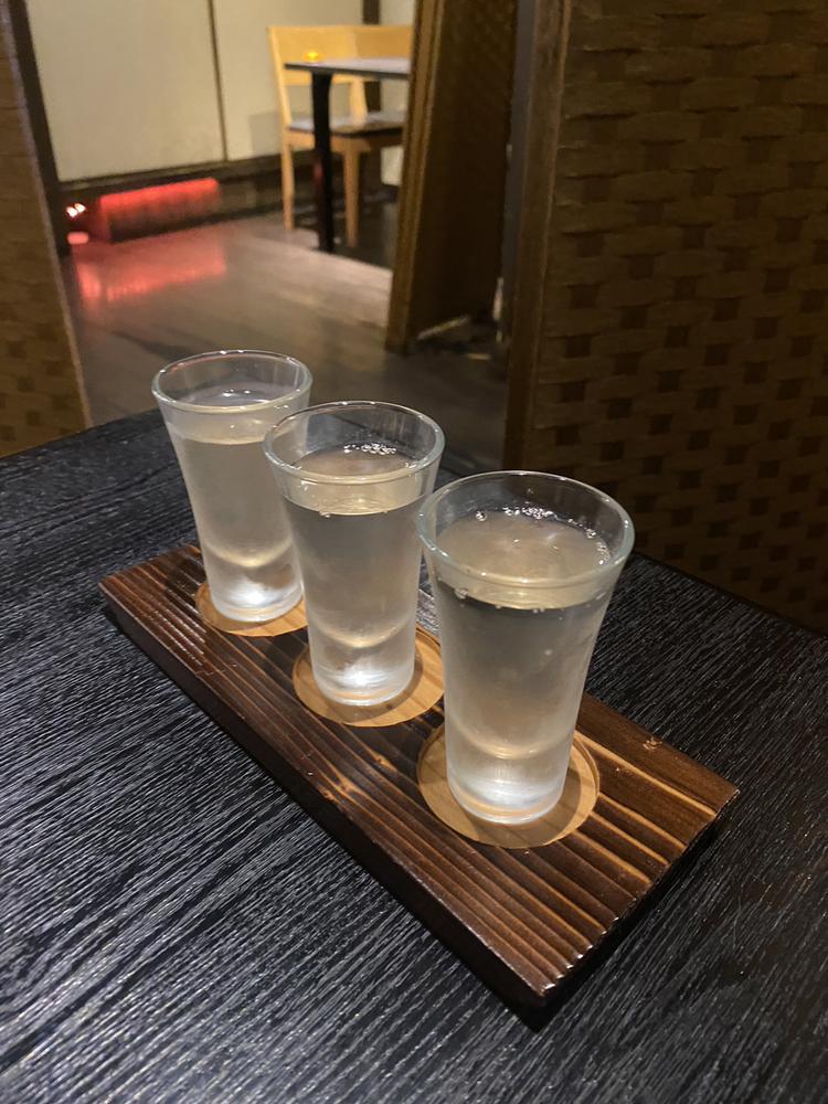 日本酒飲み比べ🍶
