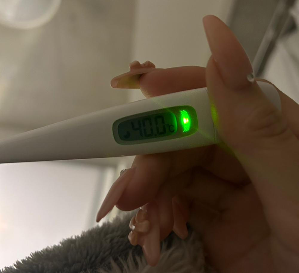 体温計乗せる女って