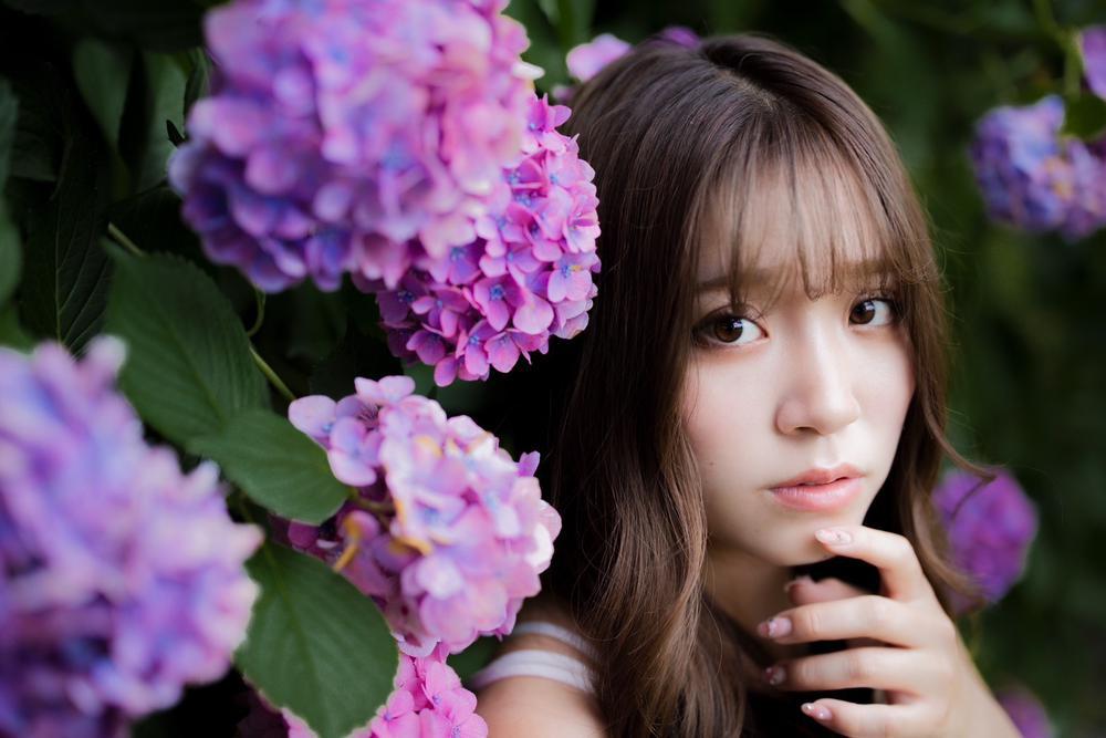 紫陽花ポートレート📸