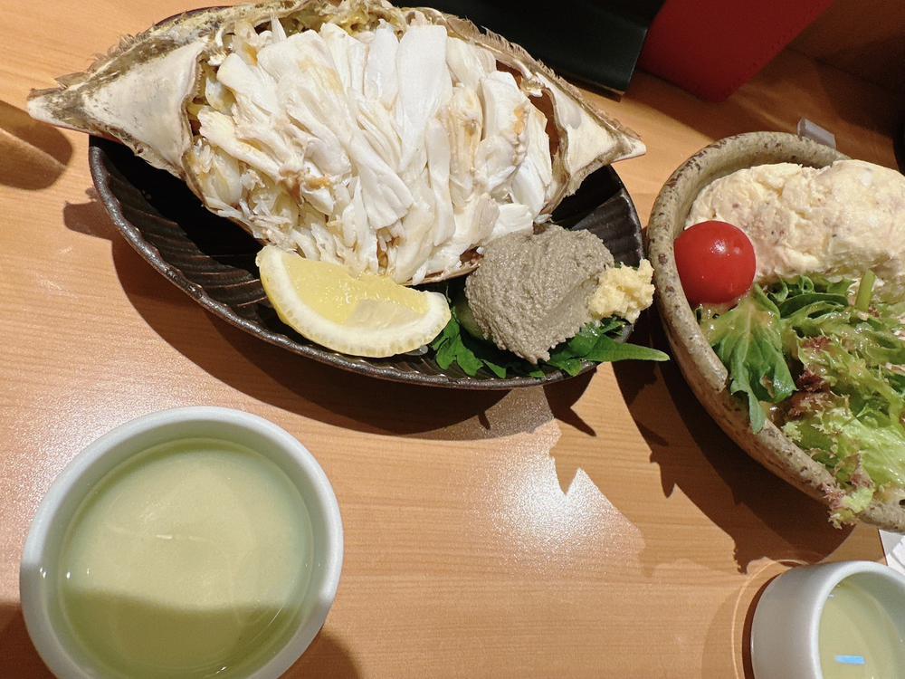蟹食べた🦀