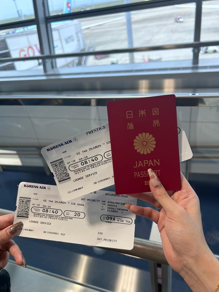 帰国✈️🇰🇷