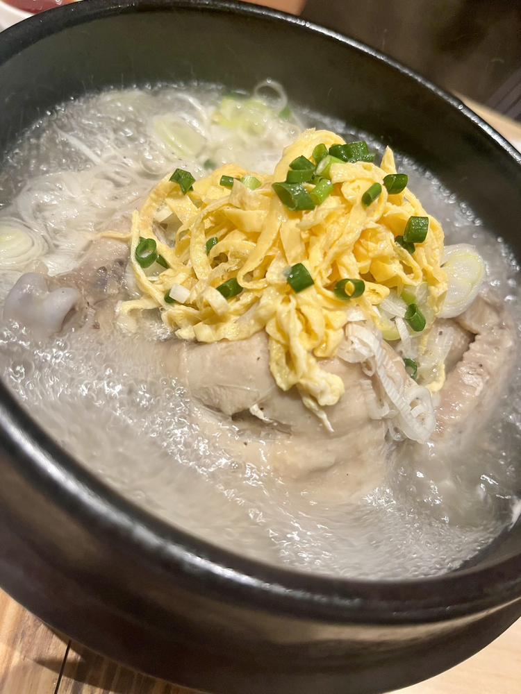 サムゲタン🤍🤍