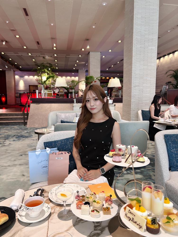 アフタヌーンティー🩵🩵