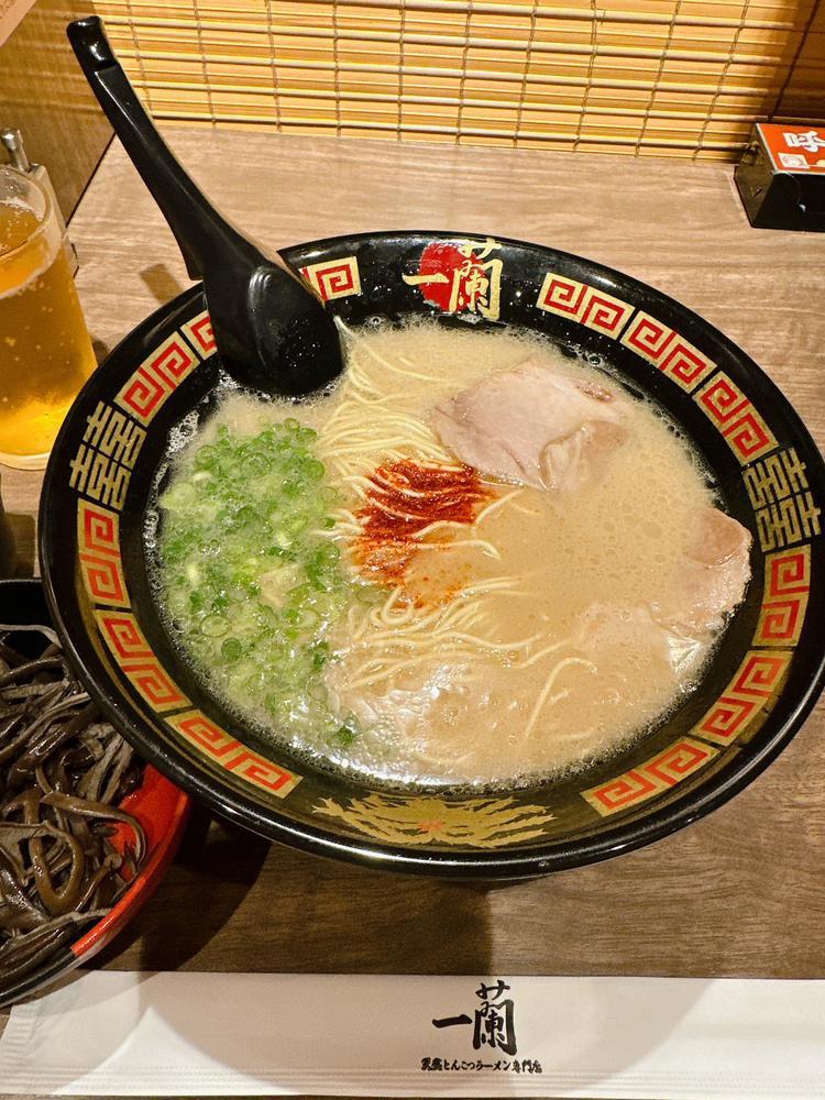 久しぶりの一蘭🍜