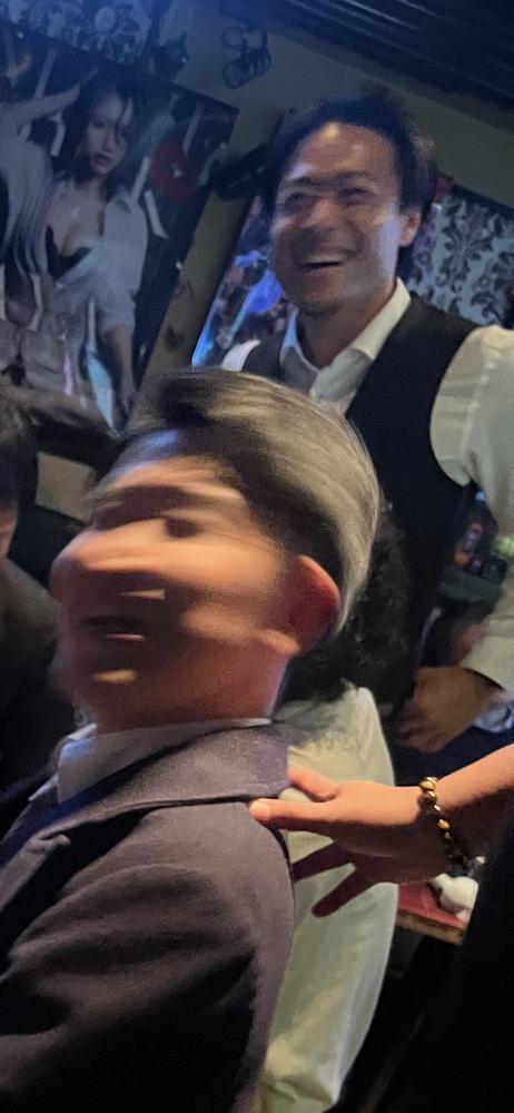 ホラー画像が撮れたよ☺️笑