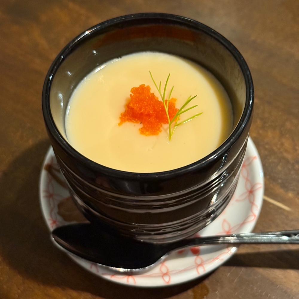 茶碗蒸し食べれた😚