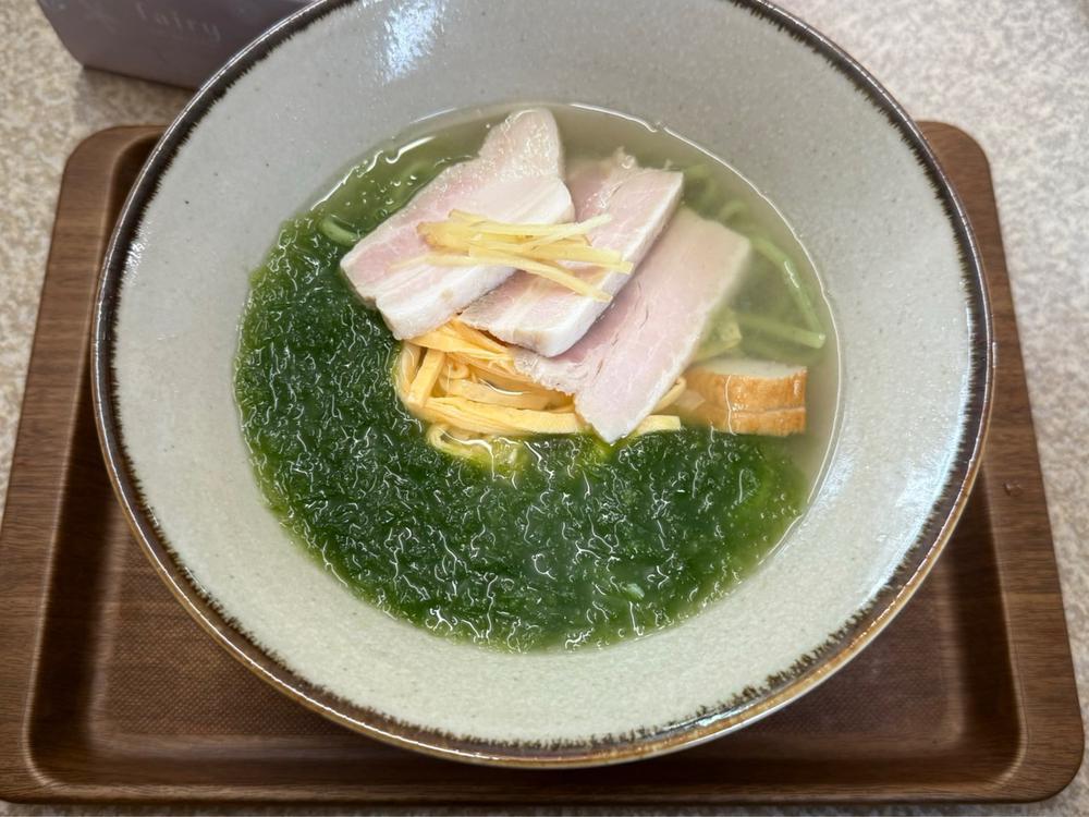 念願アーサそば💚