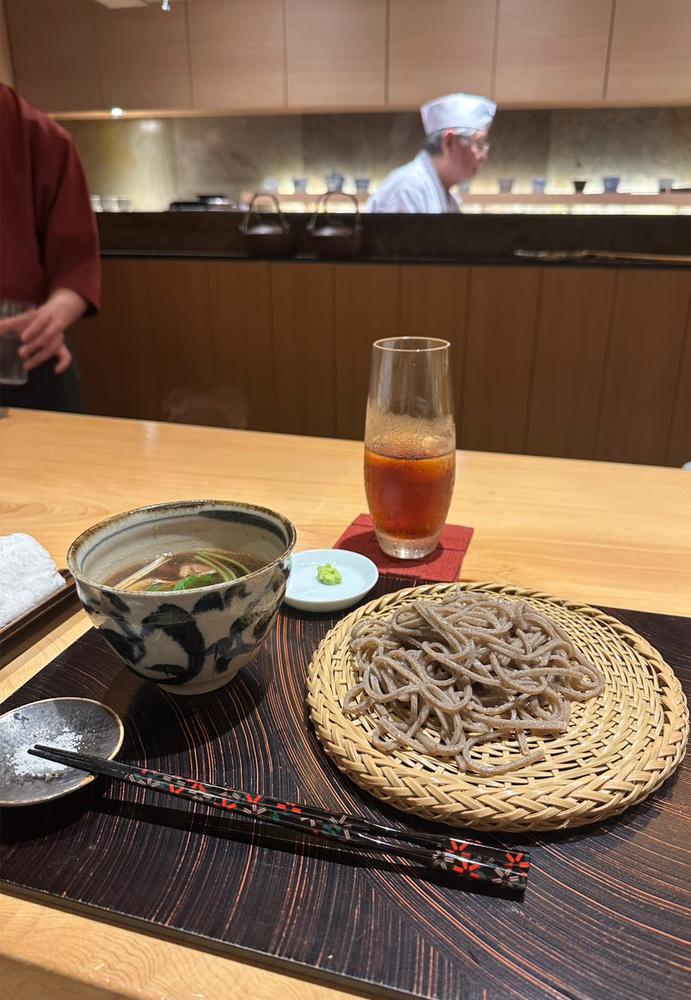 お蕎麦屋さん🥹🩷