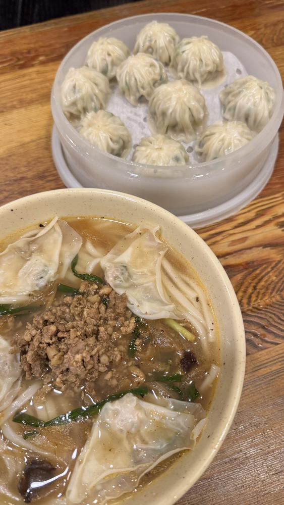 明洞餃子も食べたよ🥟