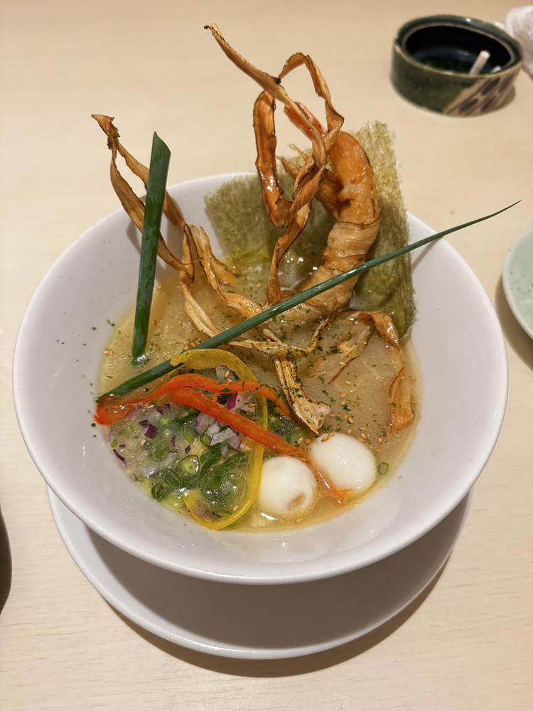 初白湯ラーメン✨