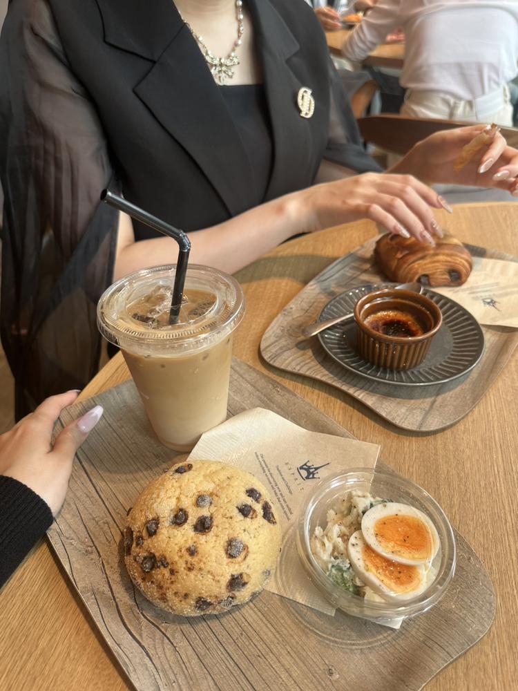 休日のカフェ活🩵🩵🩵