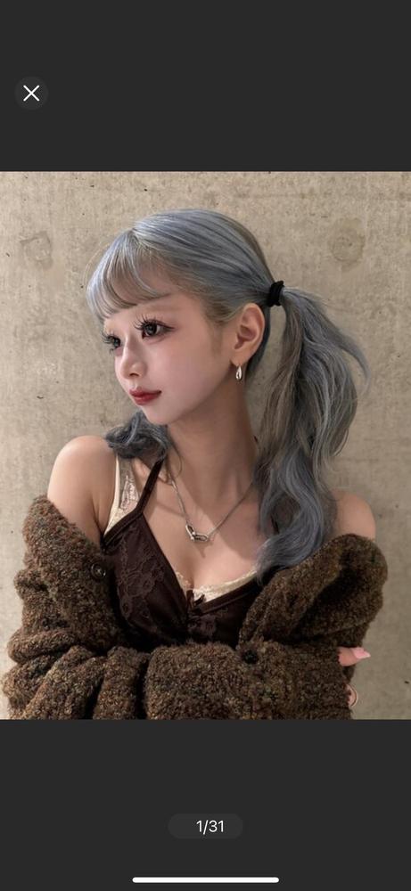 明日美容院行くんだけど、カラーをしようと思ってて！