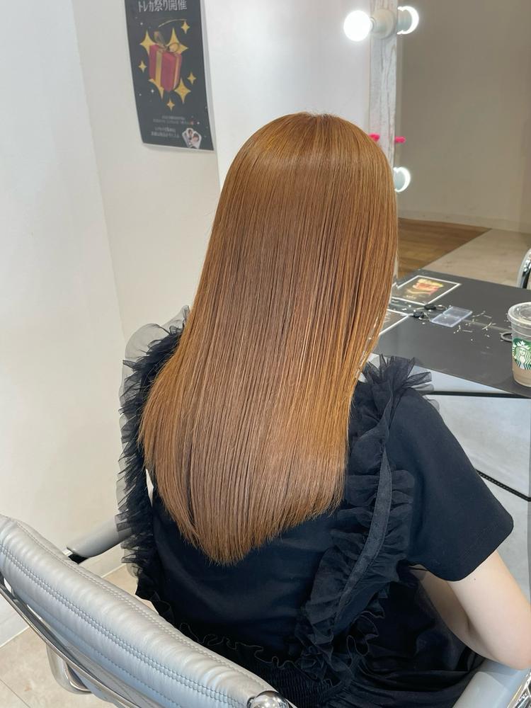 つい最近にロングから