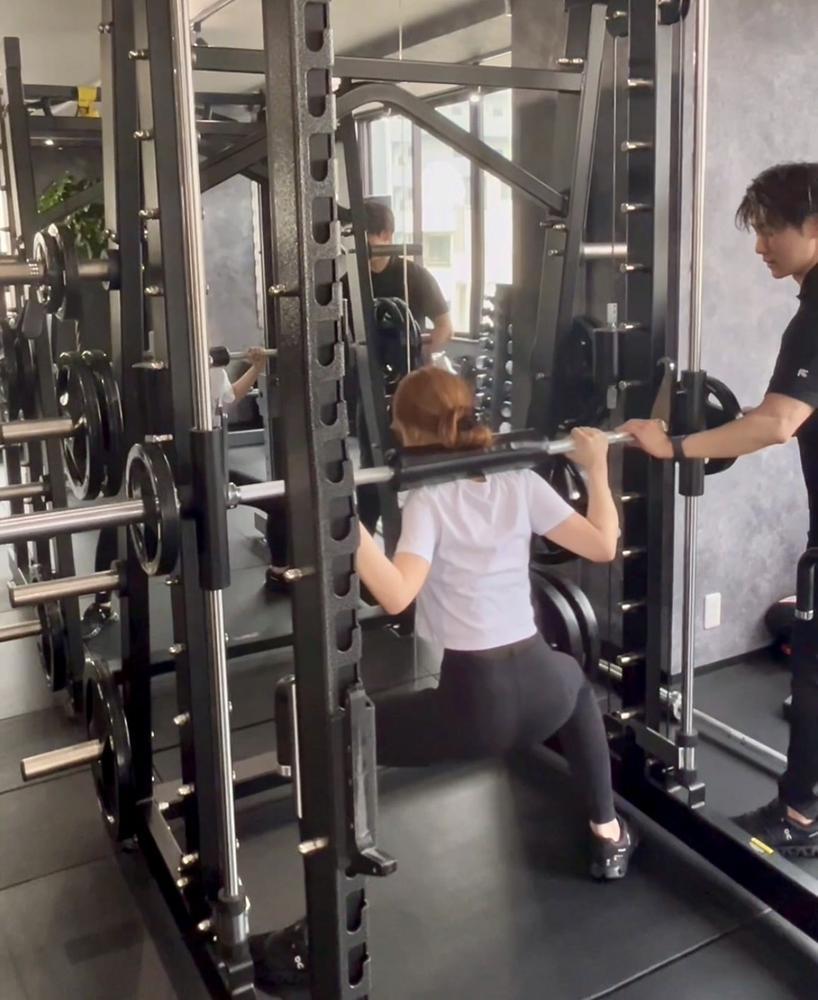 ジム活🏋️‍♀️🤍🤍