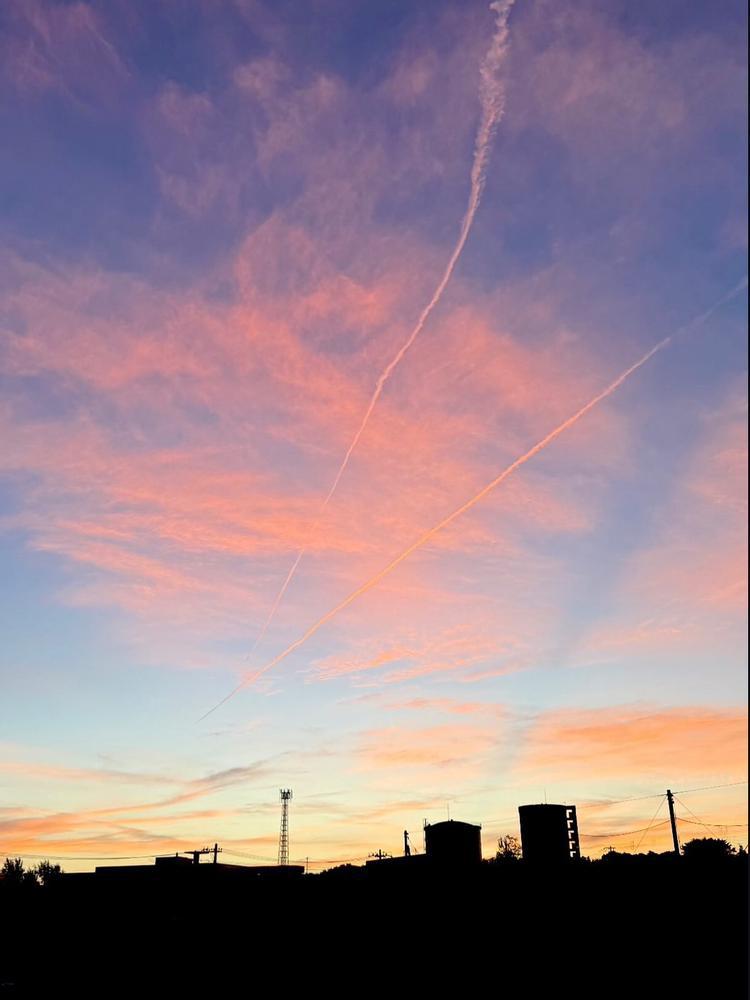 いつだかの朝焼け☀