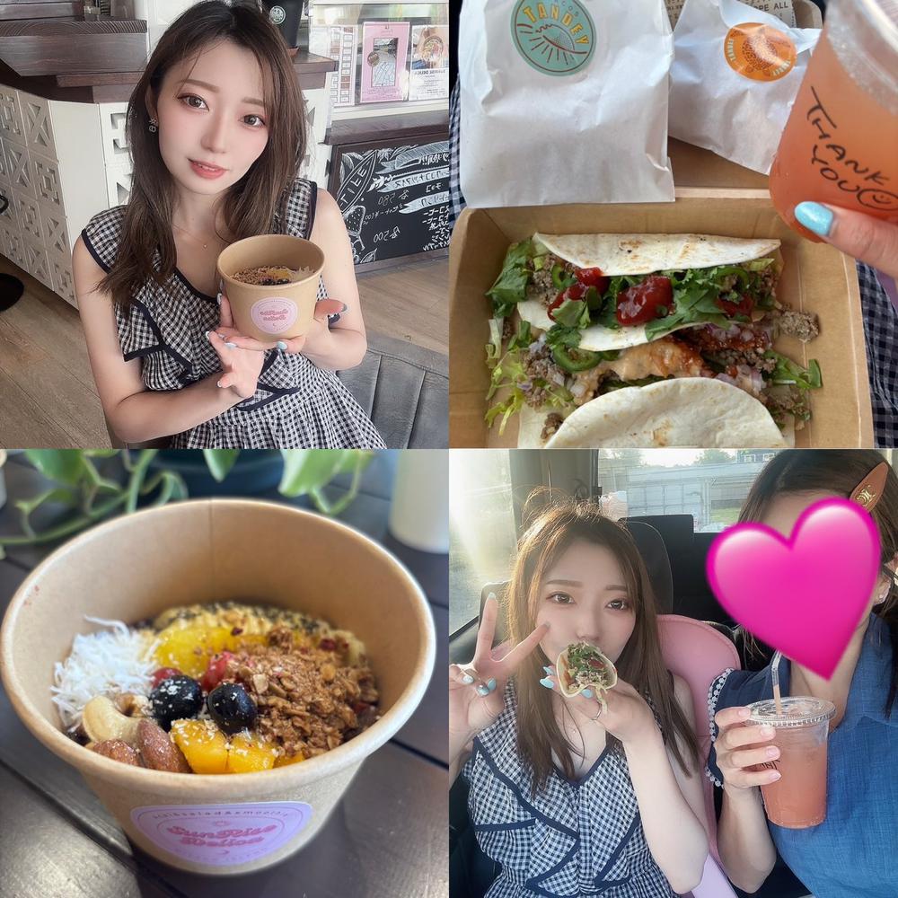 食べ物も満喫🥣🌮🩷