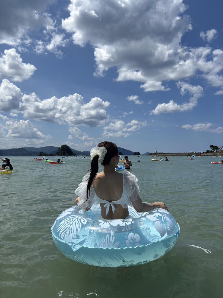 福井の海行きました🏖️🪼
