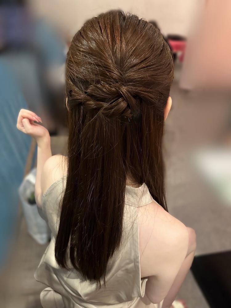 ストレートヘアハマり中🎵