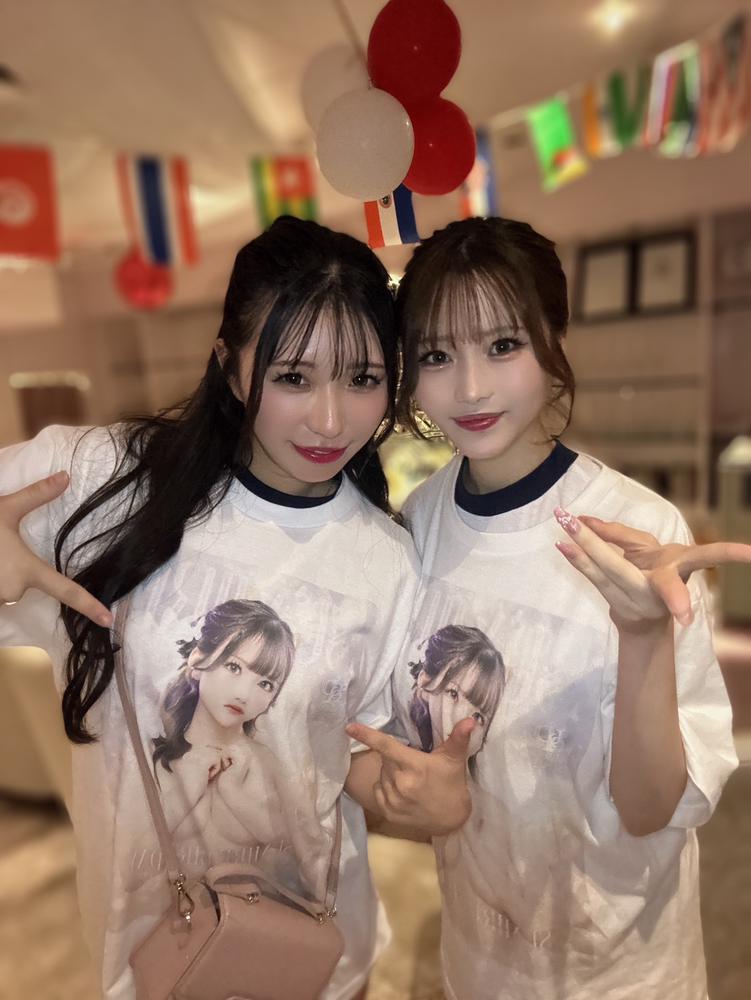 みんなでおそろしよー👕💜