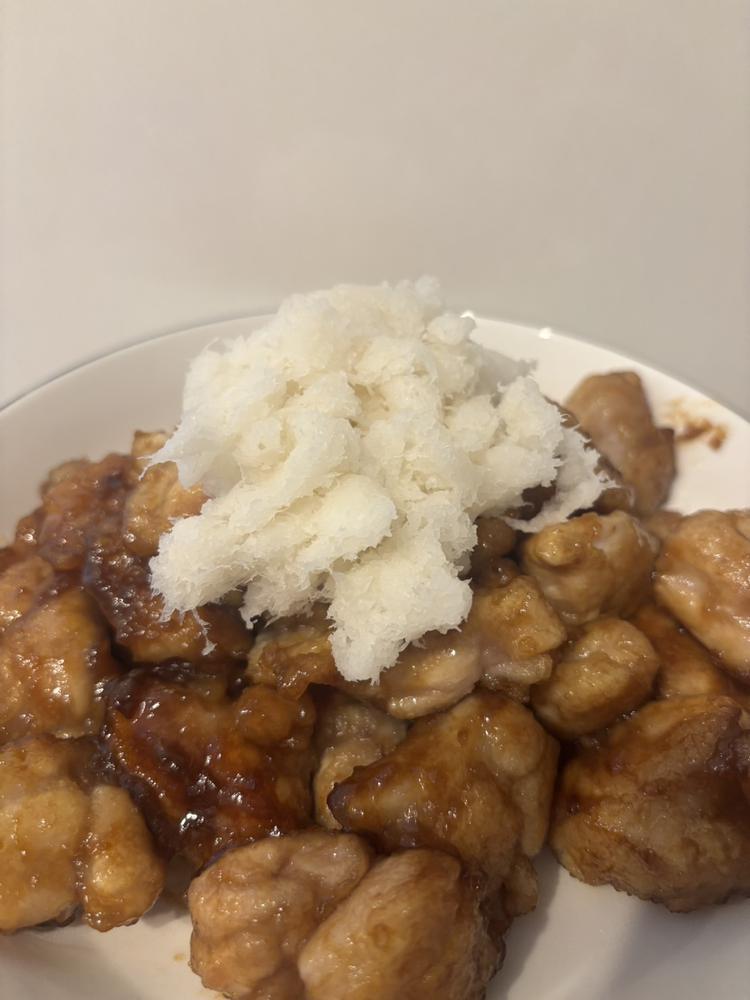 今日のご飯を食べて