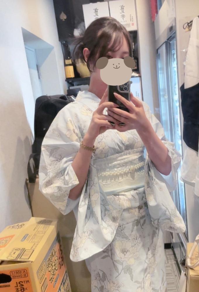 🍉🍹今日は浴衣の日です👘🌼