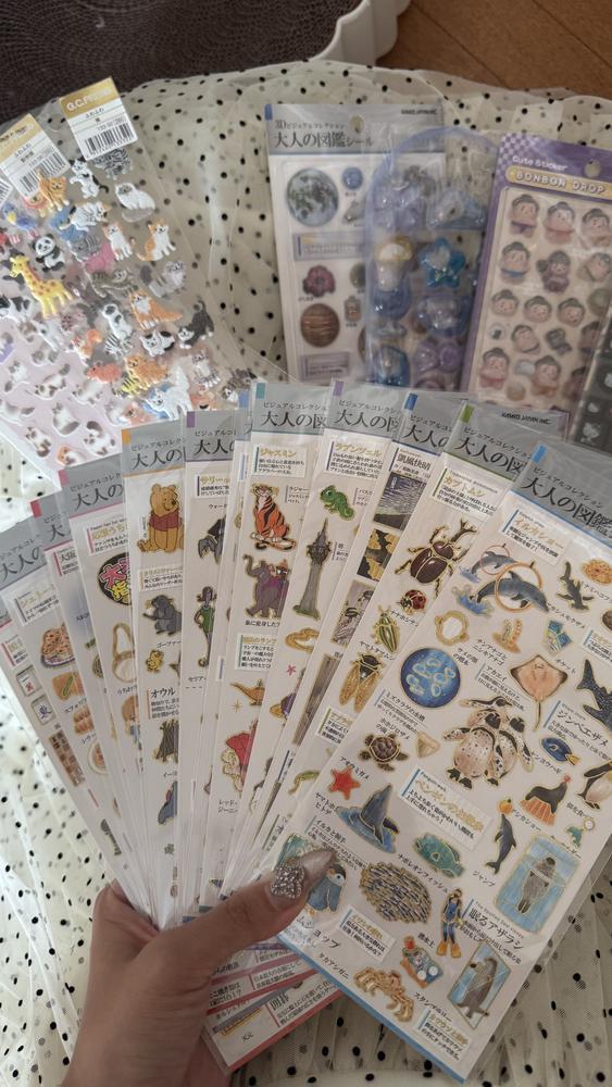 シール集めにハマってる-᷅ ·̫ -᷄✧