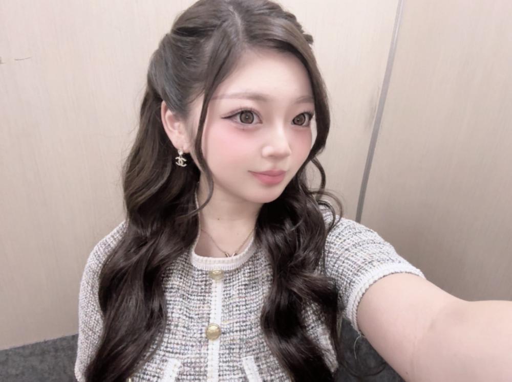 ハーフツインかわいい😌🩷