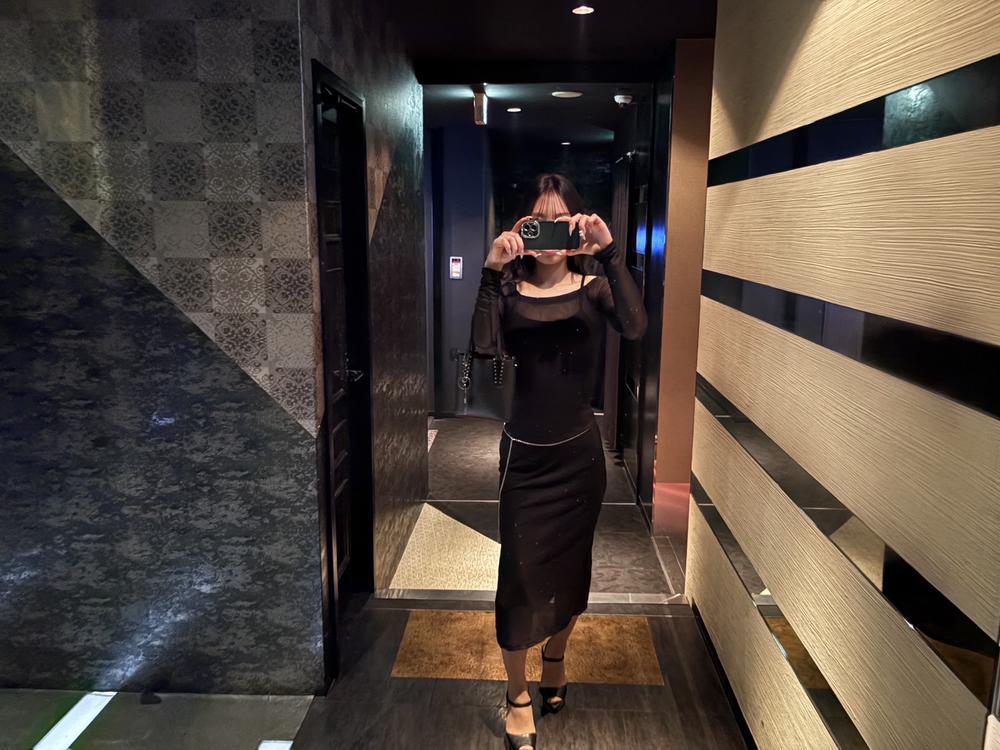 ♡キラキラ黒ドレス♡