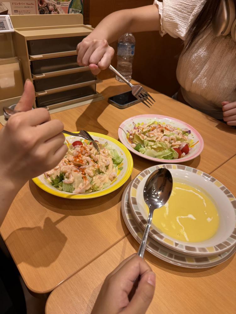 出勤前にお友達と(っ ॑꒳ ॑c)