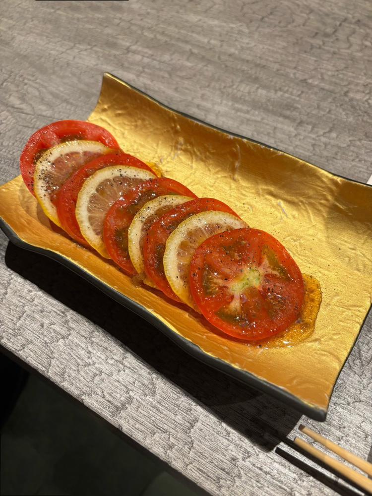 トマトのカルパッチョ🍅