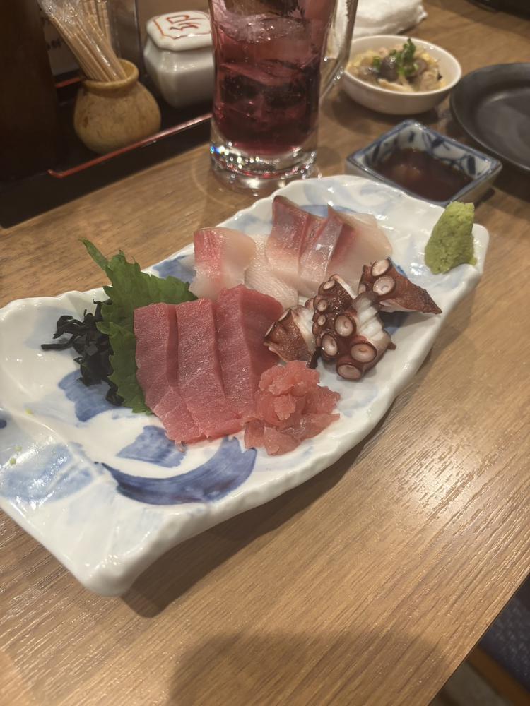 刺身しか食べてない🐟