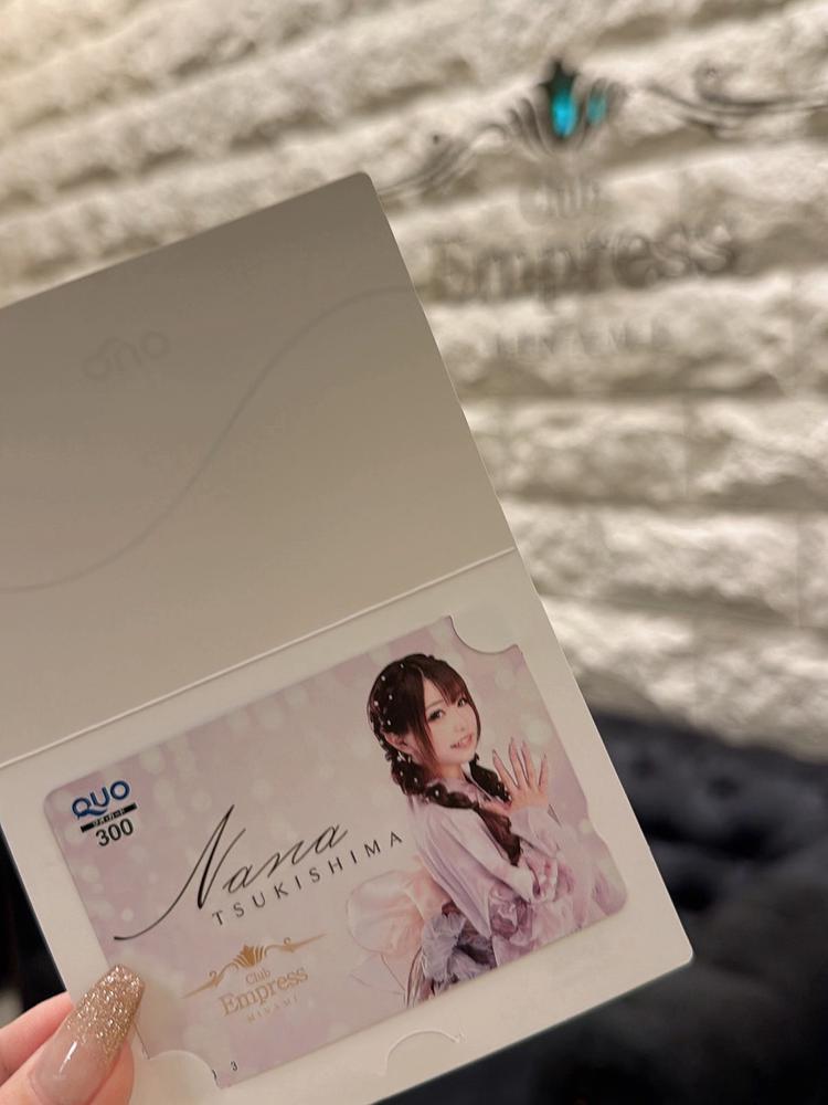 初！QUOカード名刺✨