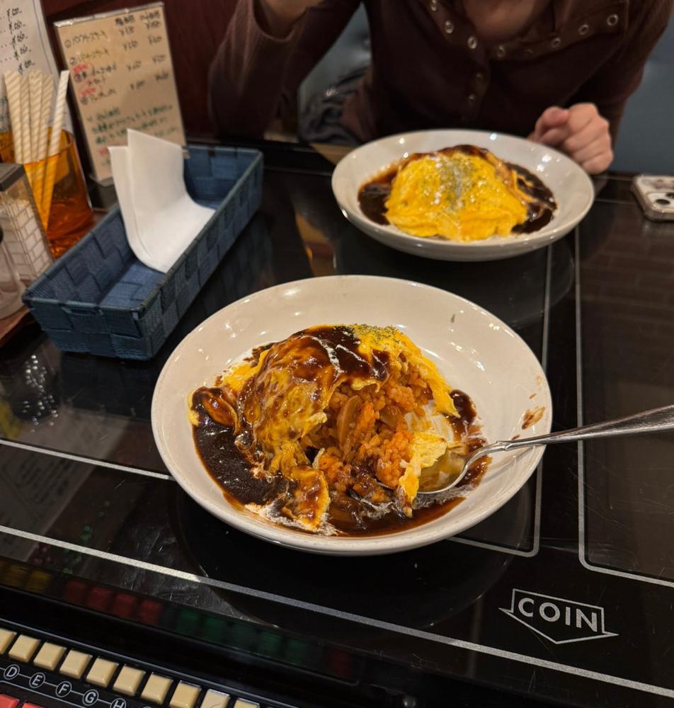 ここのオムライスで絶頂‼️🌟