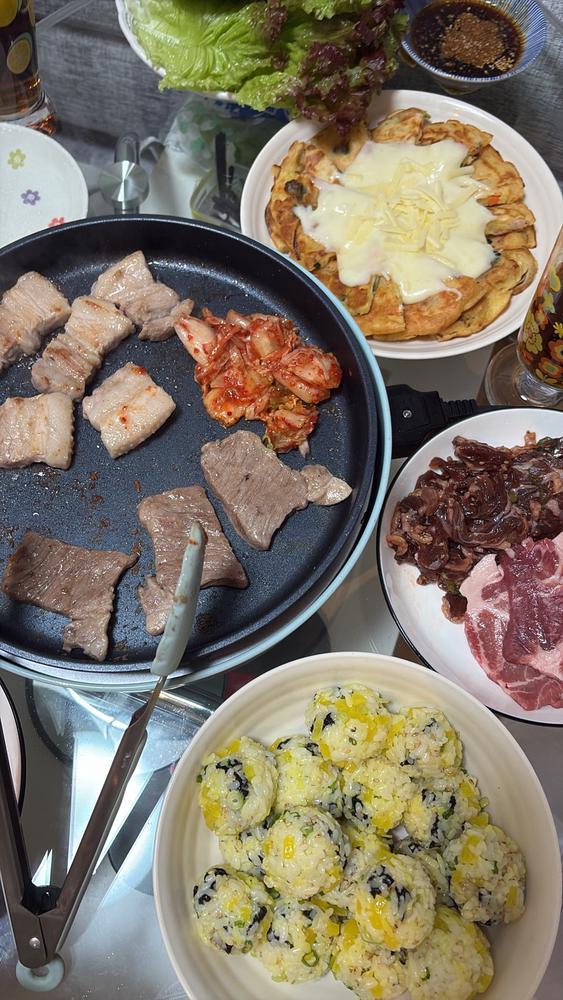 高校の時の親友たちとホムパ🇰🇷