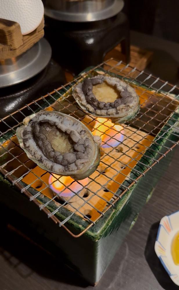 アワビ食べた😍