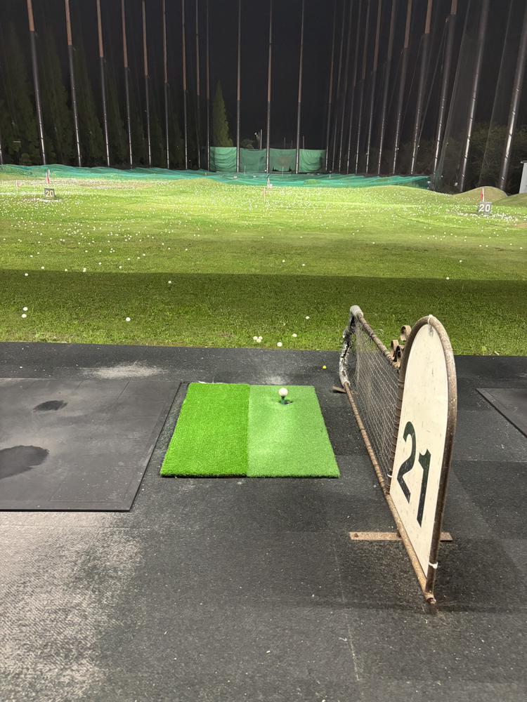 打ちっぱなし⛳️