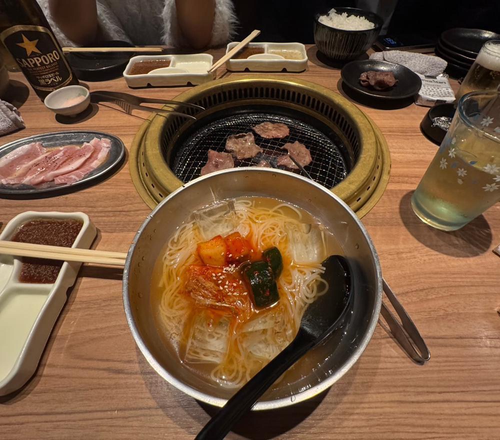 冷麺はいつ喰らってもうんめぇ‼️🌟