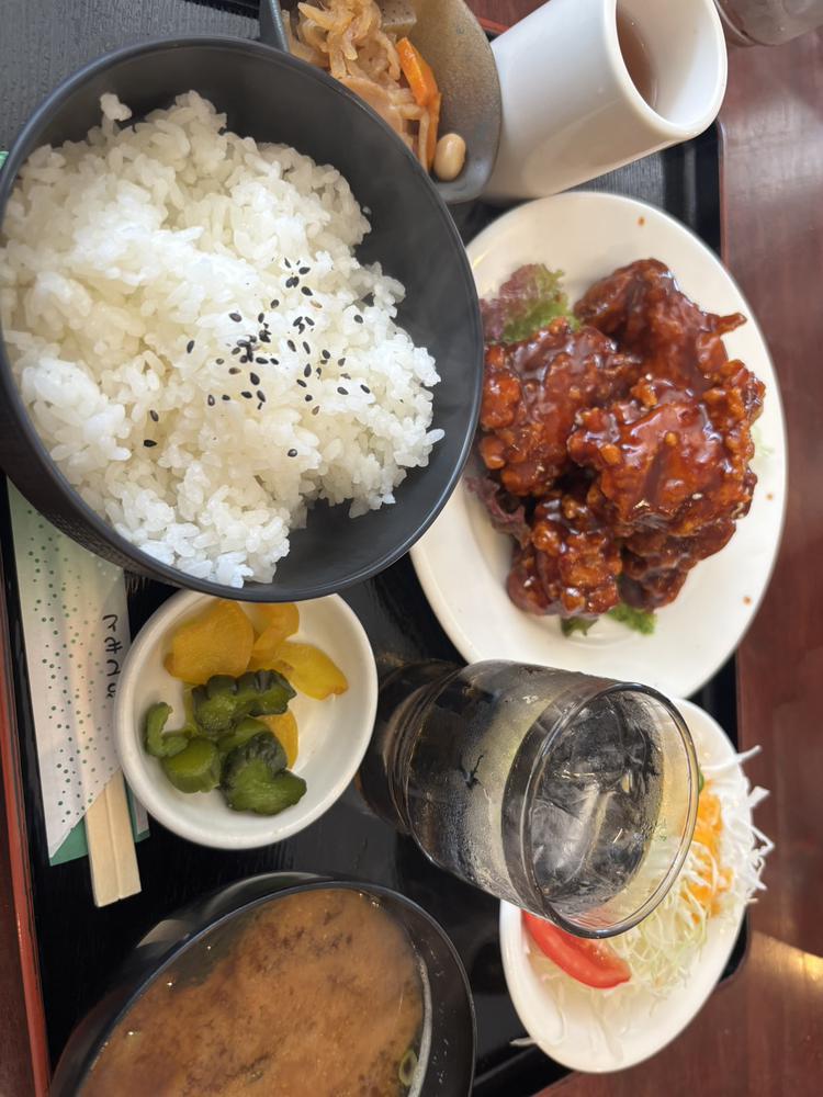 ヤンニョム定食💕