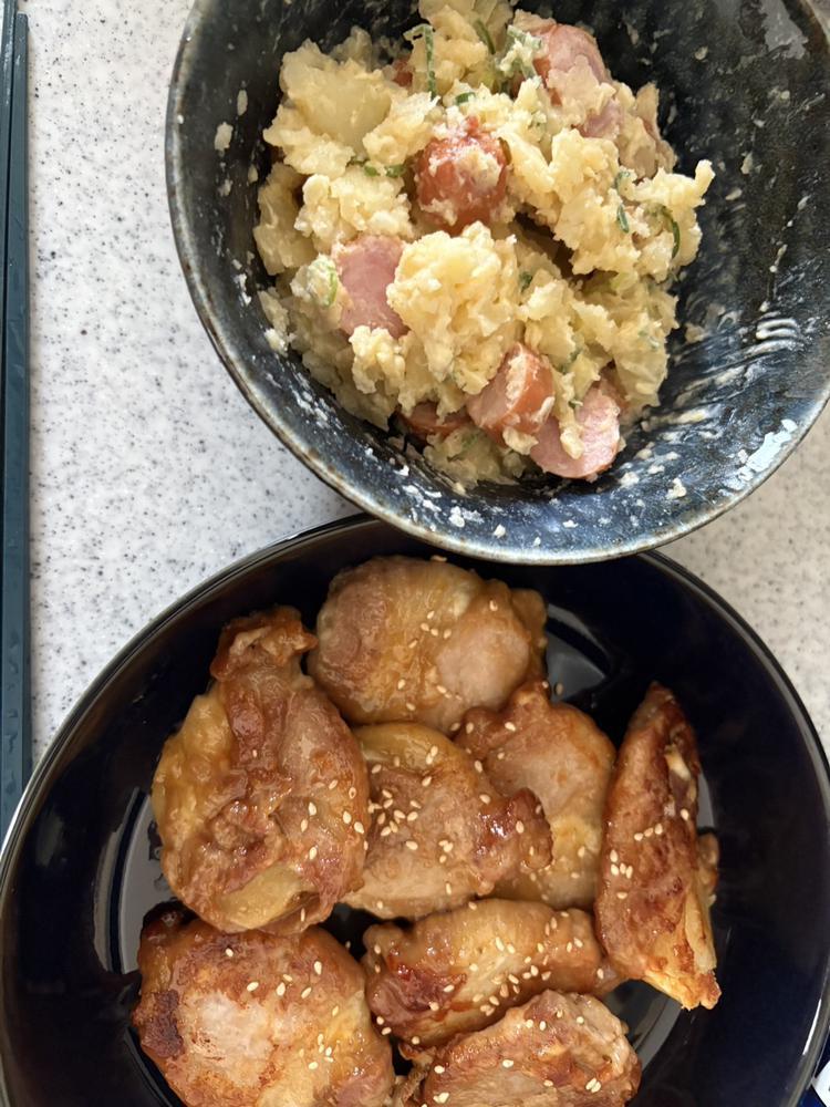 自炊がんばった✊🏽