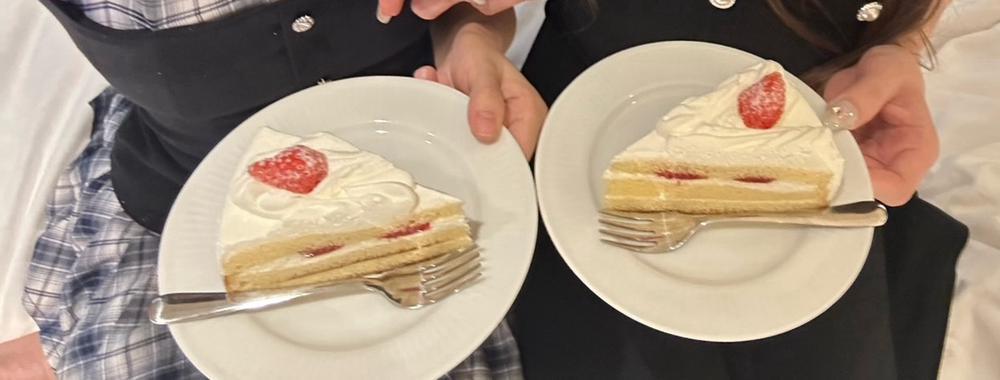 お友達とケーキ…🎂