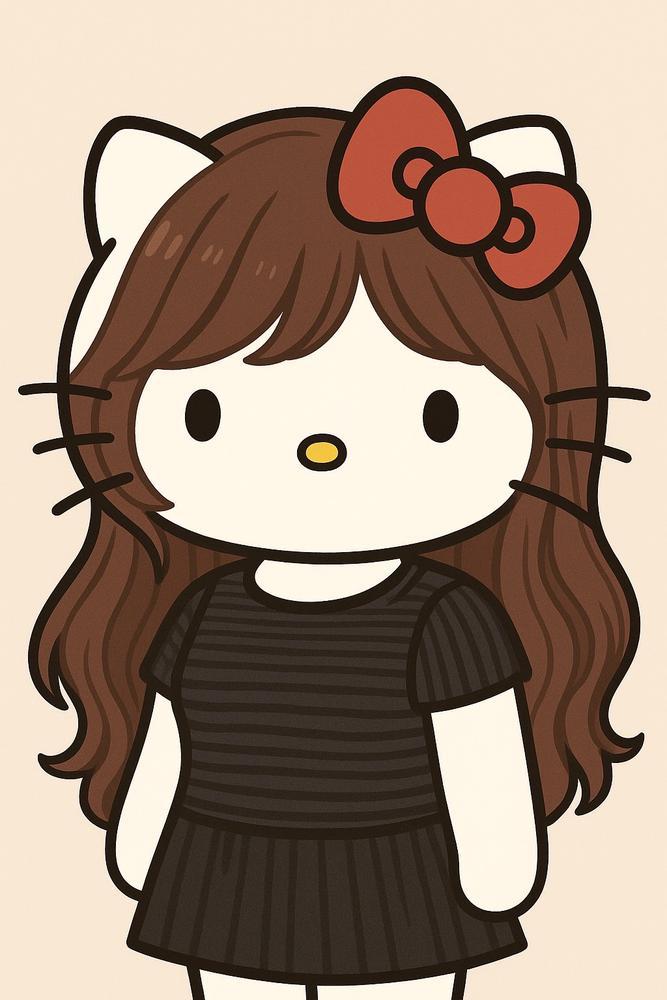 ChatGPT‼️キティと融合‼️