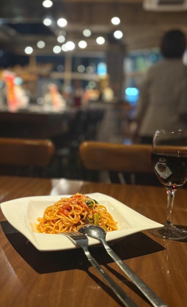 パスタ食べて元気🍝