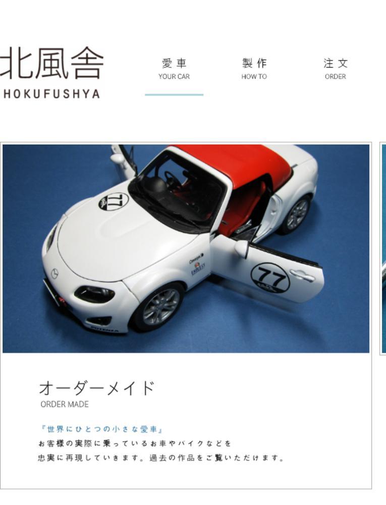 愛車のプラモデル(車)