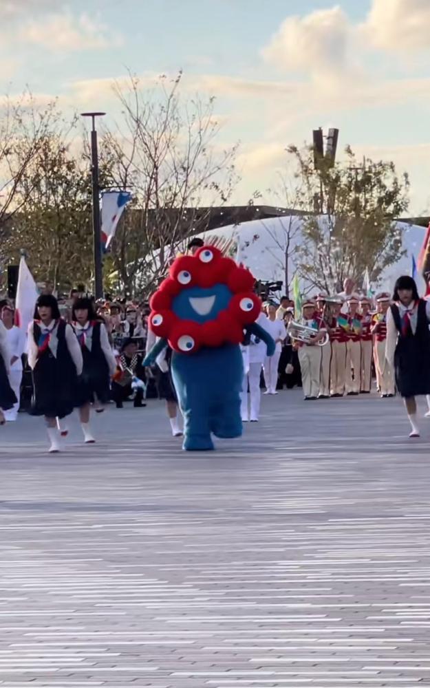 ミャクミャクすごすぎ笑