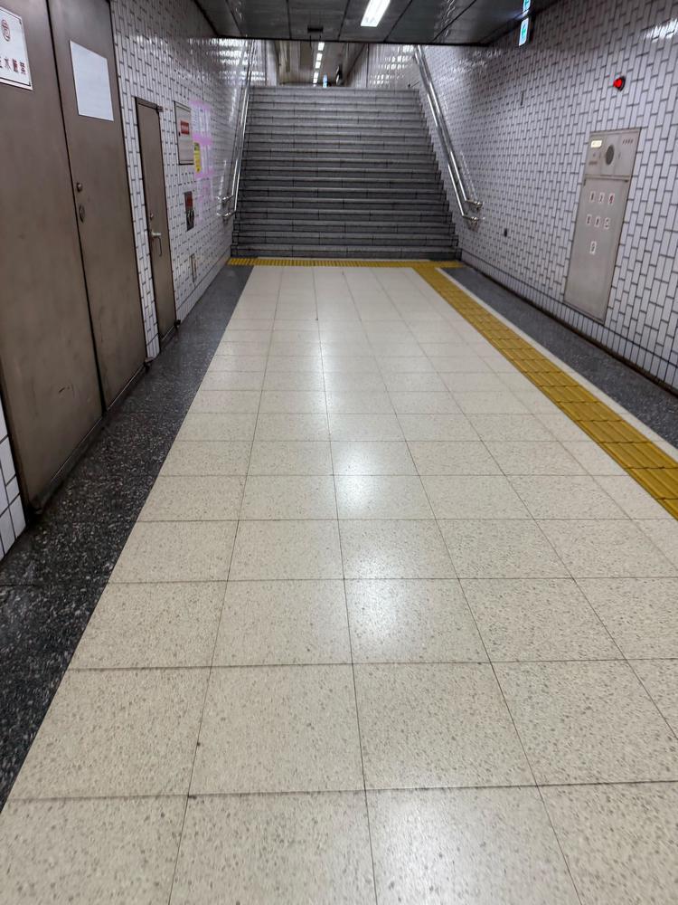 この階段がいちばん嫌い。笑