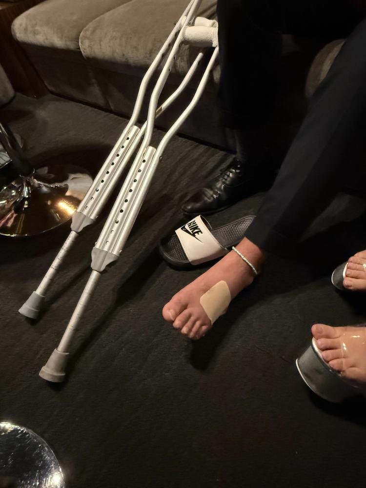 ほんと足大丈夫？？🥺